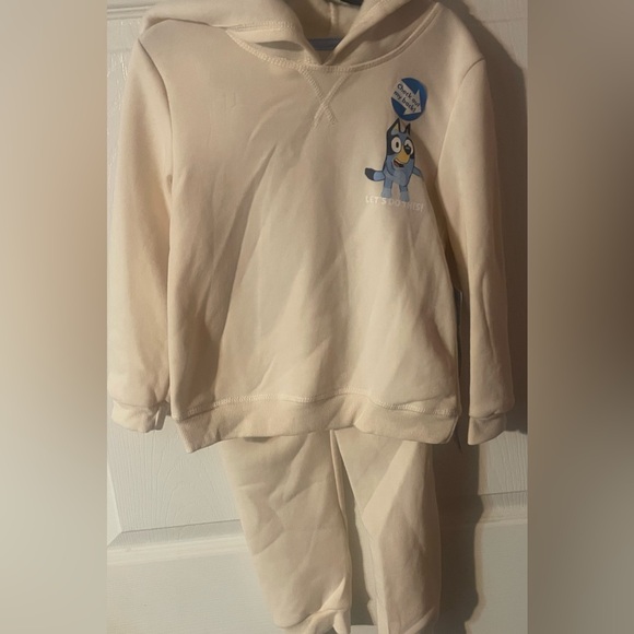 Bluey Toddler Boys 2PC Hoodie Jogger Set 5T Fleece Outfit Cartoon! NWT! - Picture 9 of 15